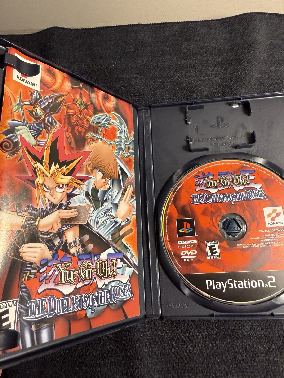 Konami Yu-Gi-Oh! The Duelists of the Roses PS2 Strategy Manual Included CIB