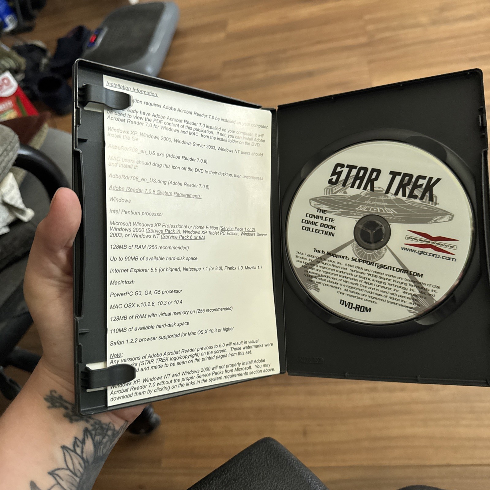 Star Trek Complete Comic Book Collection DVD-ROM 1967-2002