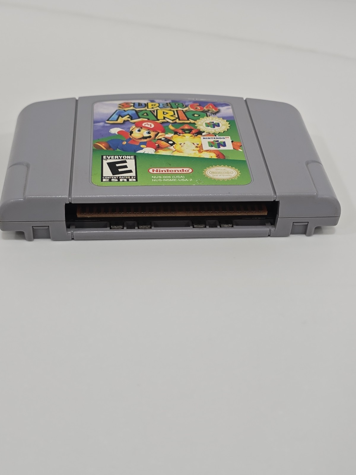 🎮 Super Mario 64 Nintendo 64 NUS-NSME-USA-2 Authentic N64 Cartride TESTED VGC