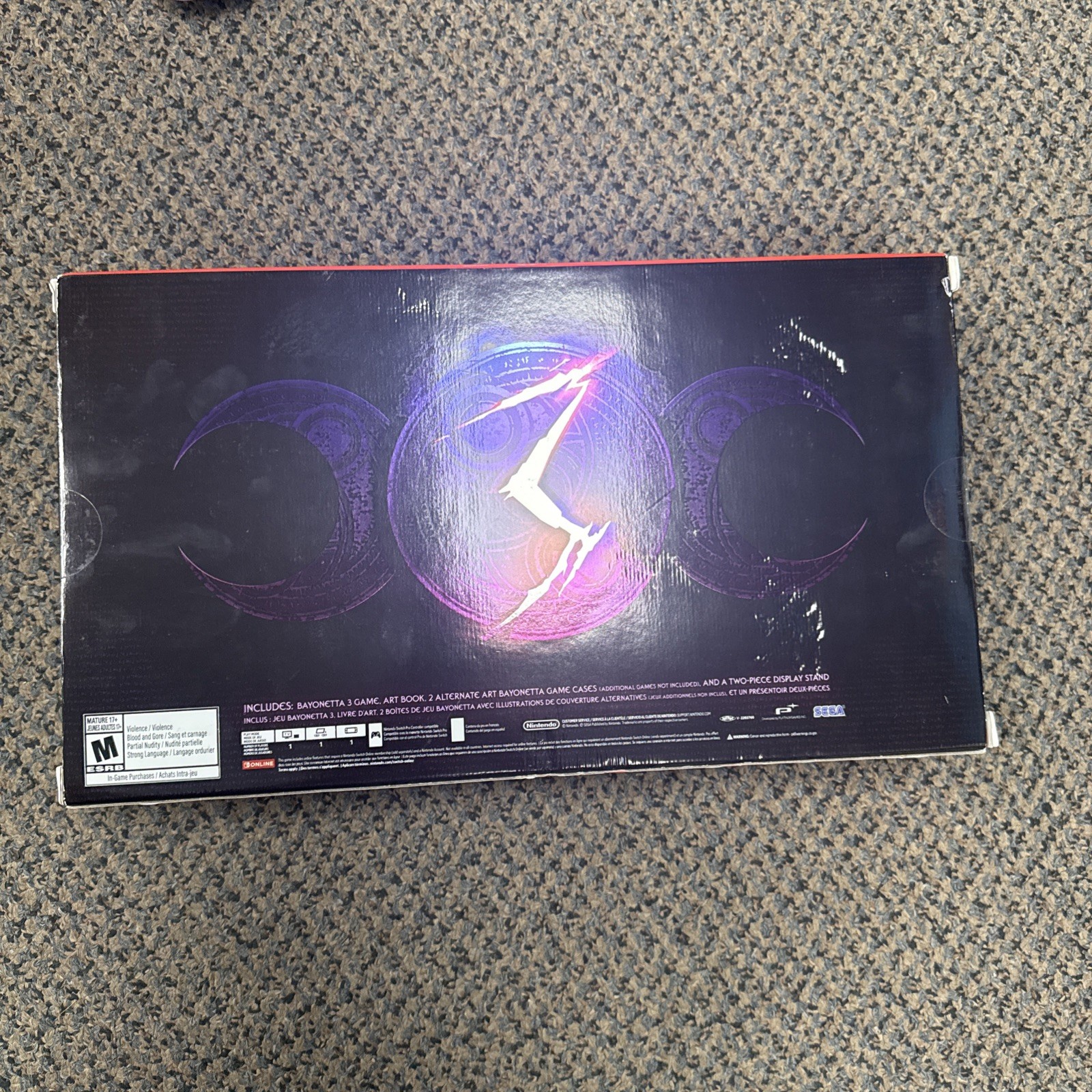 Bayonetta 3 Trinity Masquerade Edition Nintendo Switch Collector Limited Set NEW