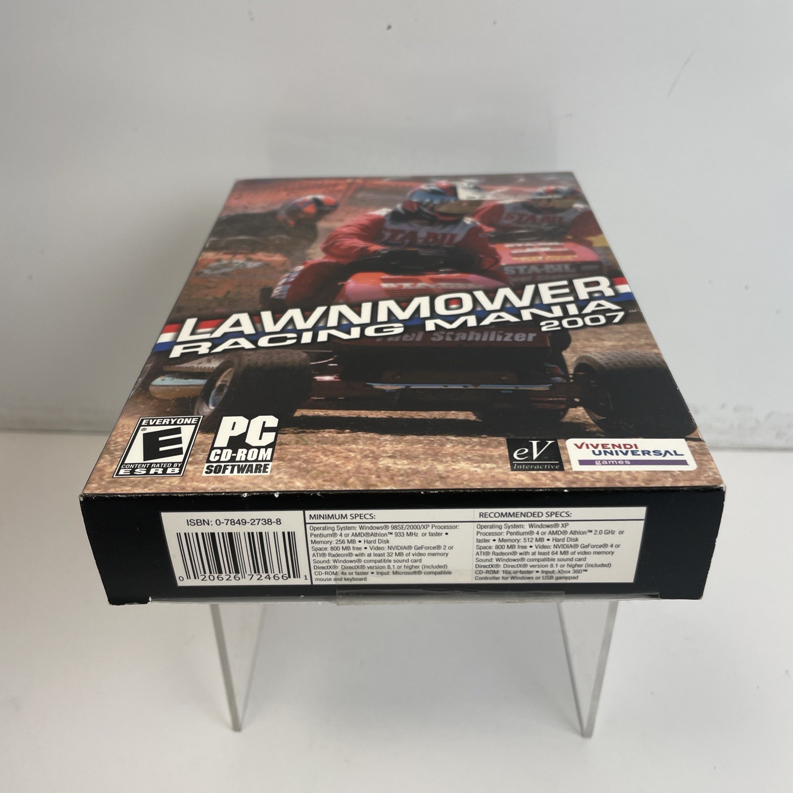 Lawnmower Racing Mania 2007 – (2006 Vivendi Universal Games) – CD-ROM PC Game