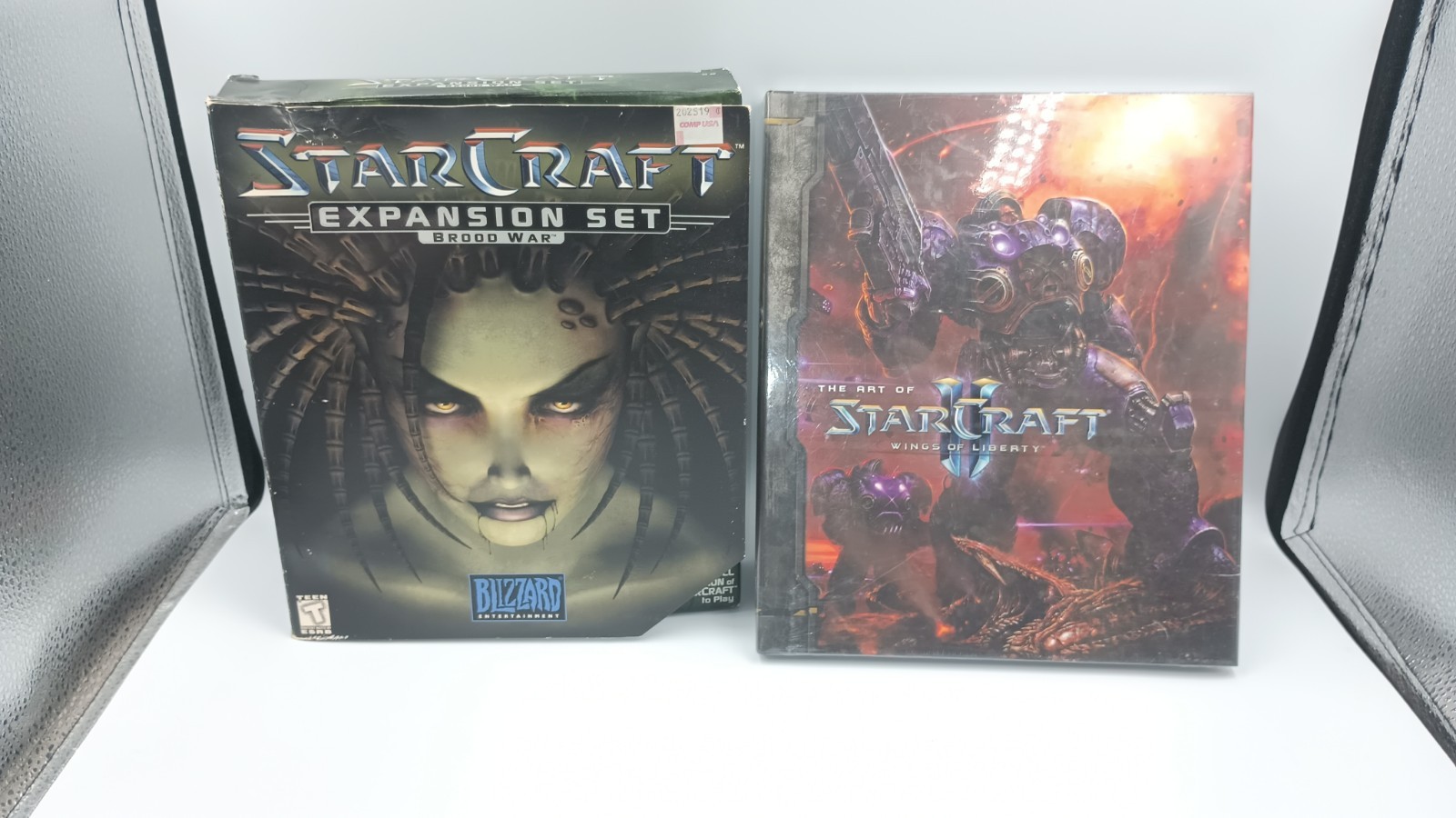 StarCraft Expansion Set: Brood War Factory Sealed Vintage + Book