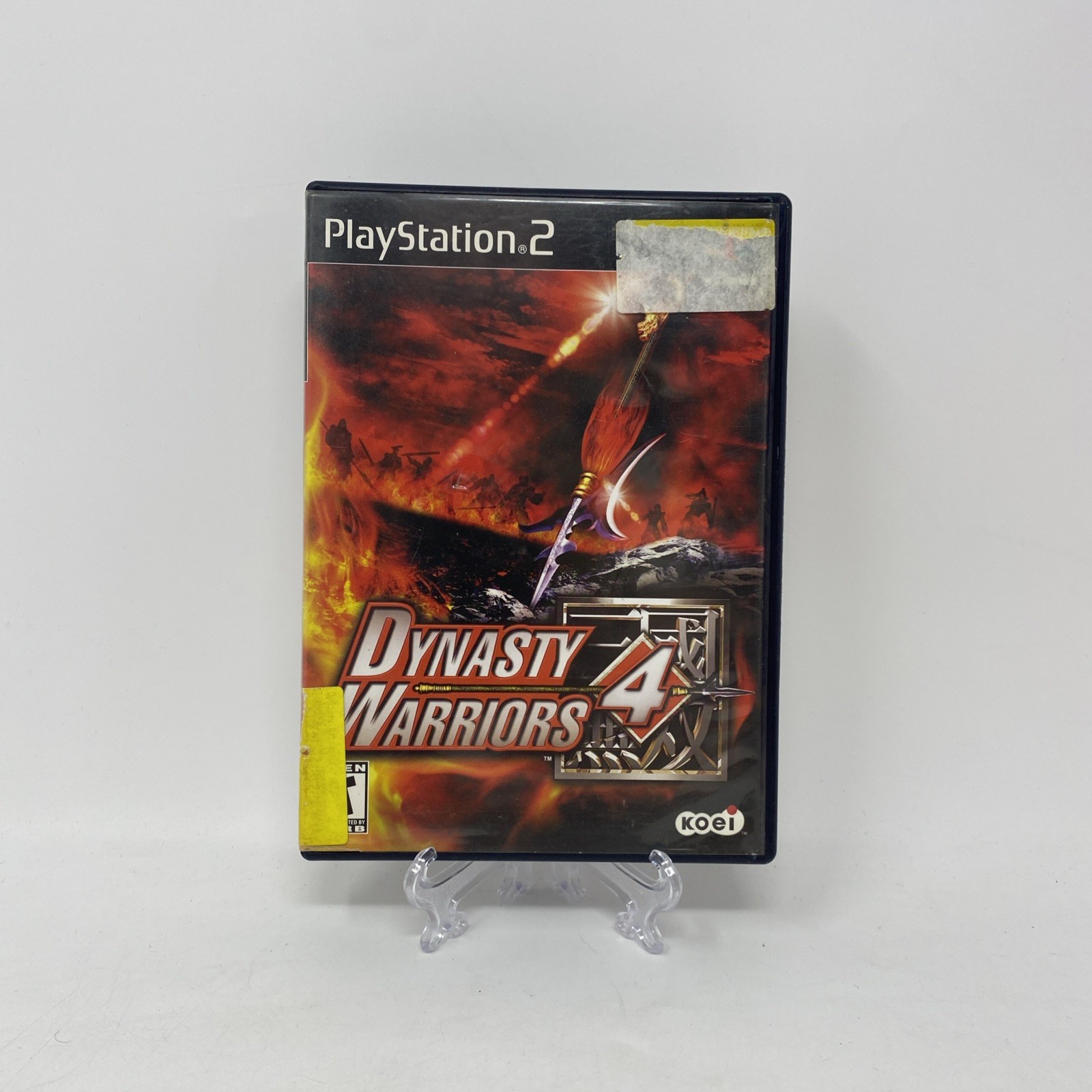 PS2 Dynasty Warriors 4 (Sony Playstation 2, 2003) Complete