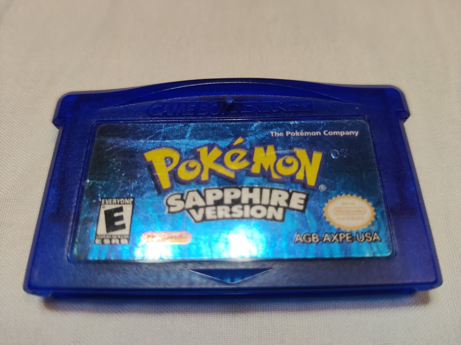 Pokemon Sapphire Version for Nintendo Game Boy Advance Authentic dry battery