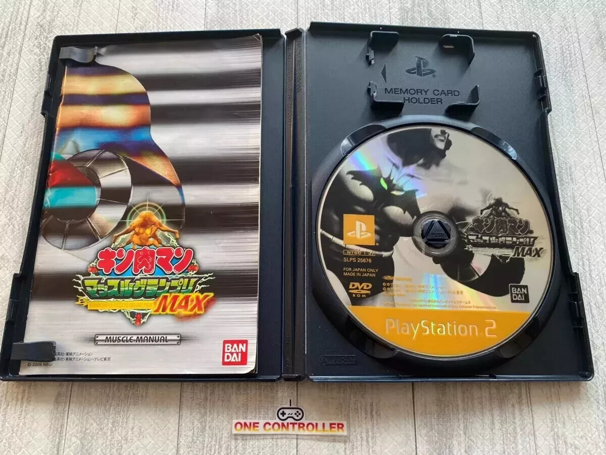 SONY PS2 Saint Seiya & Kinnikuman Generations & Mustle Grand Prix & Saiyuki set