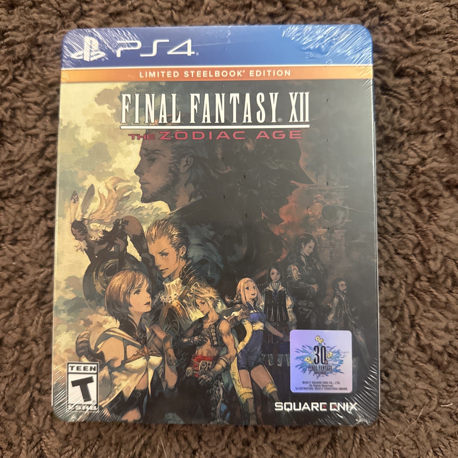 Final Fantasy XII the Zodiac Age – Steelbook – PS4 SEALED 30th Anniversary