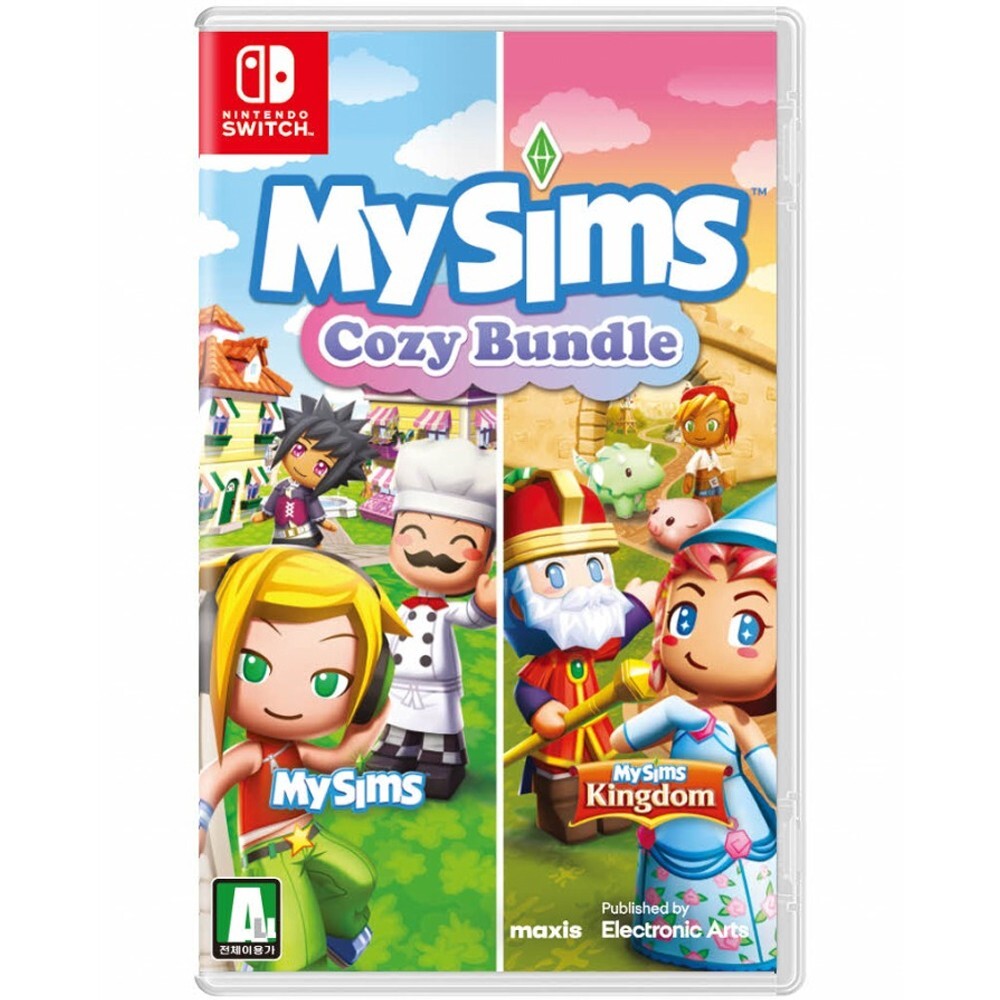 Switch MySims Cozy Bundle Korean English French German Multi Language PREORDER