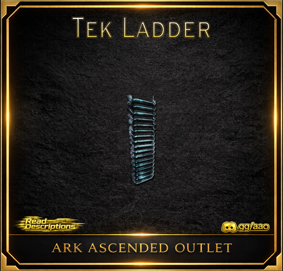 Tek Ladder-Ark Survival Ascended PVE-ASA-Tek Structures-Official-AAO