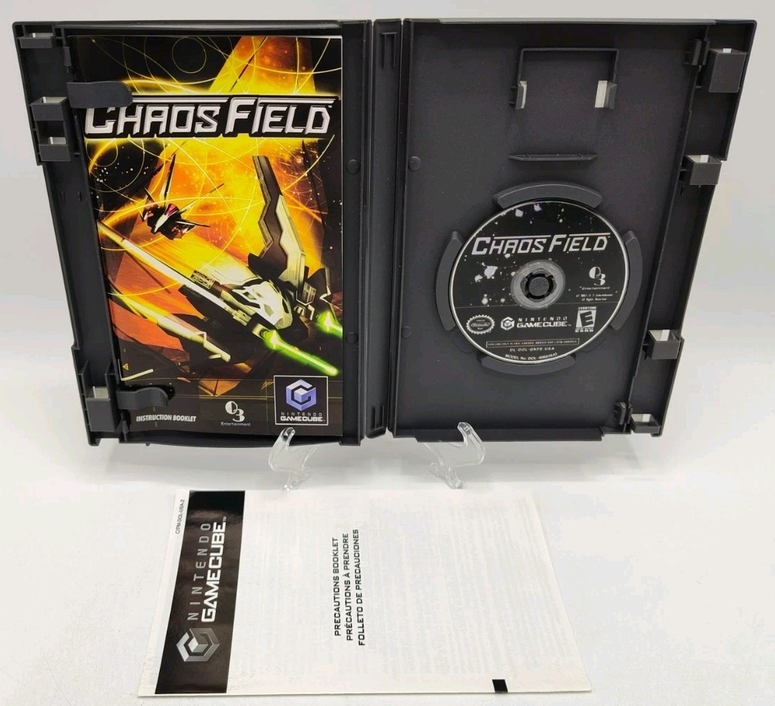 Chaos Field – (GameCube, 2005) *CIB* Great Condition* Black Label* Tested!