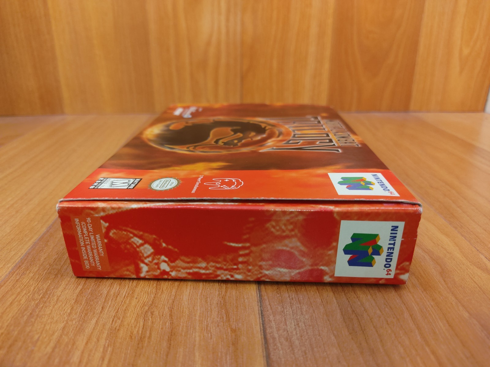 Nr MINTY BOX CIB Mortal Kombat Trilogy complete in nintendo n64 CLEAN lot vgc