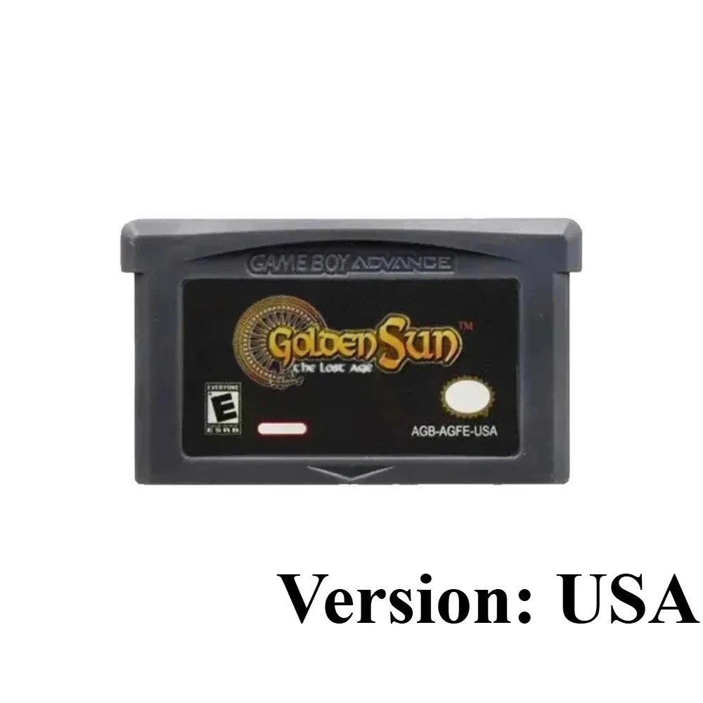 Golden Sun For Game boy Advance GB-GBA-NDS Fast Shipping Tested 2002