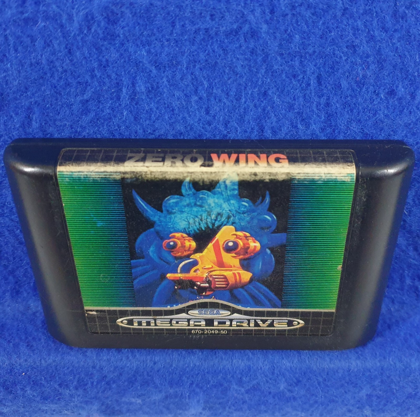 Mega Drive ZERO WING Cart *Works on Genesis* Authentic Sega PAL REGION FREE
