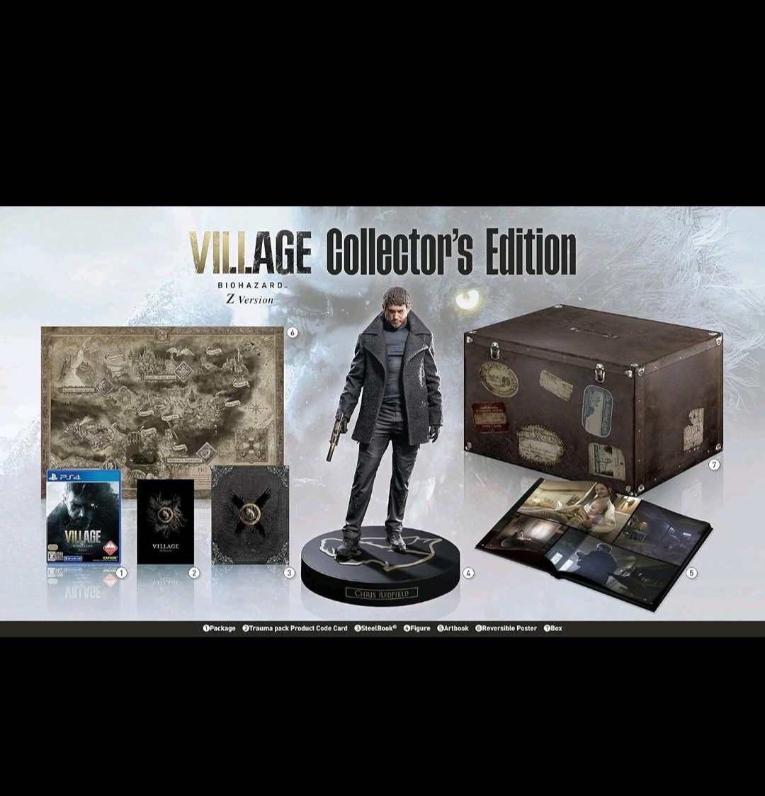 Capcom Village Biohazard Z Version Collector’s Edition PS4 CERO Z NTSC-J