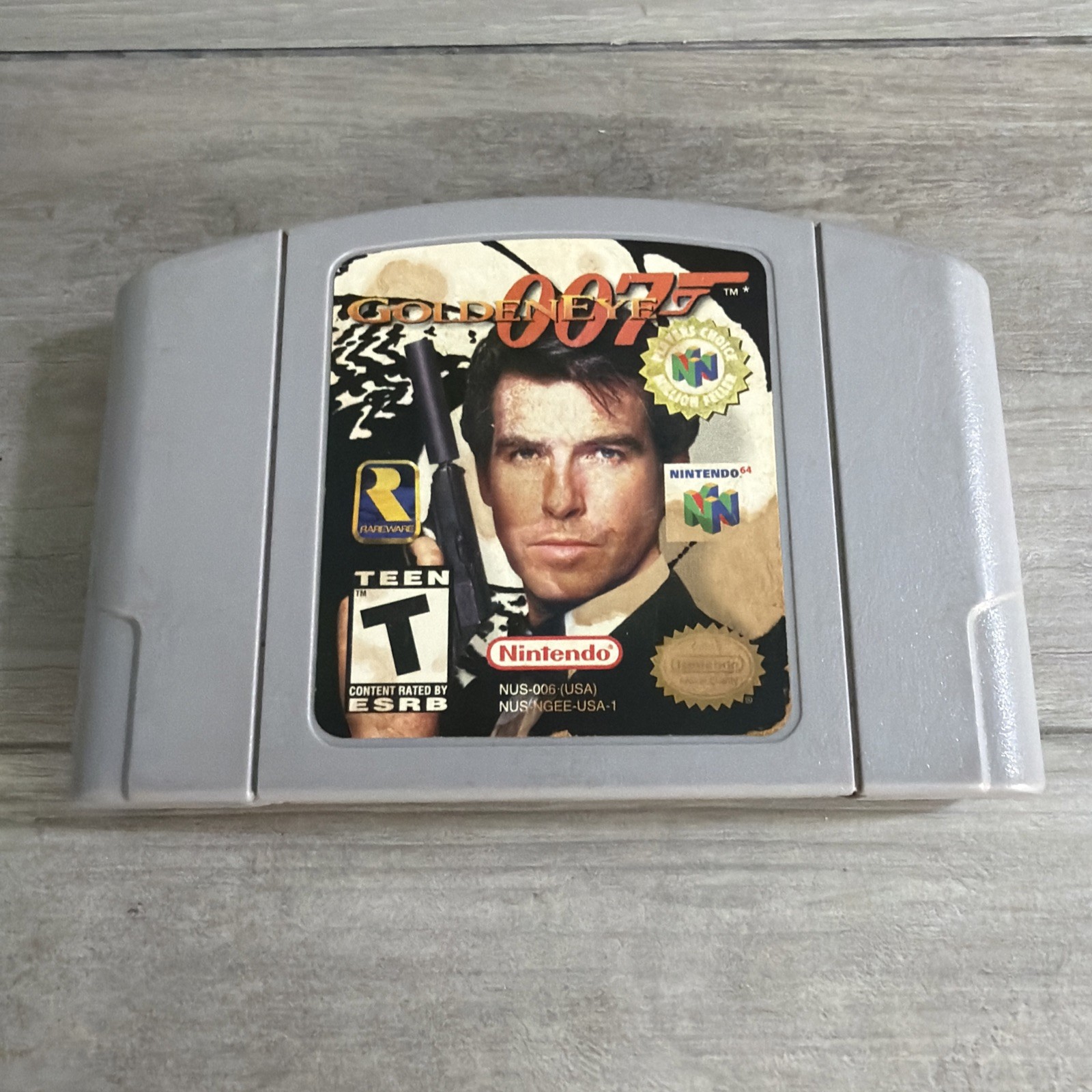OEM GoldenEye 007 Nintendo 64 N64 Authentic Multiplayer Bond, James Bond