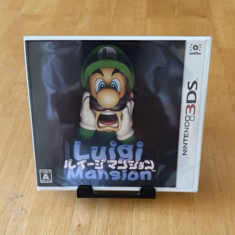 Nintendo Luigi’s Mansion Nintendo 3DS NTSC-J Japan CERO A 2019 amiibo