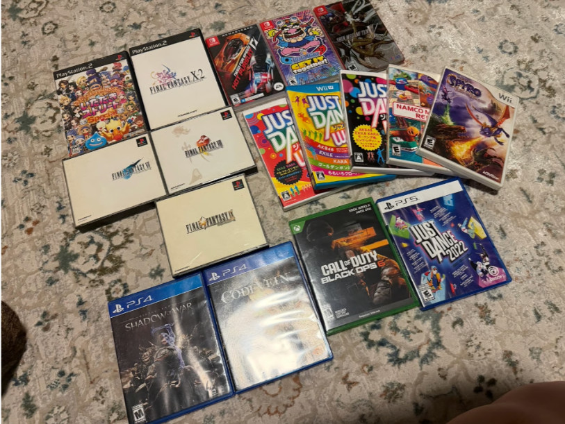 Video Game Lot – Multiple Consoles
