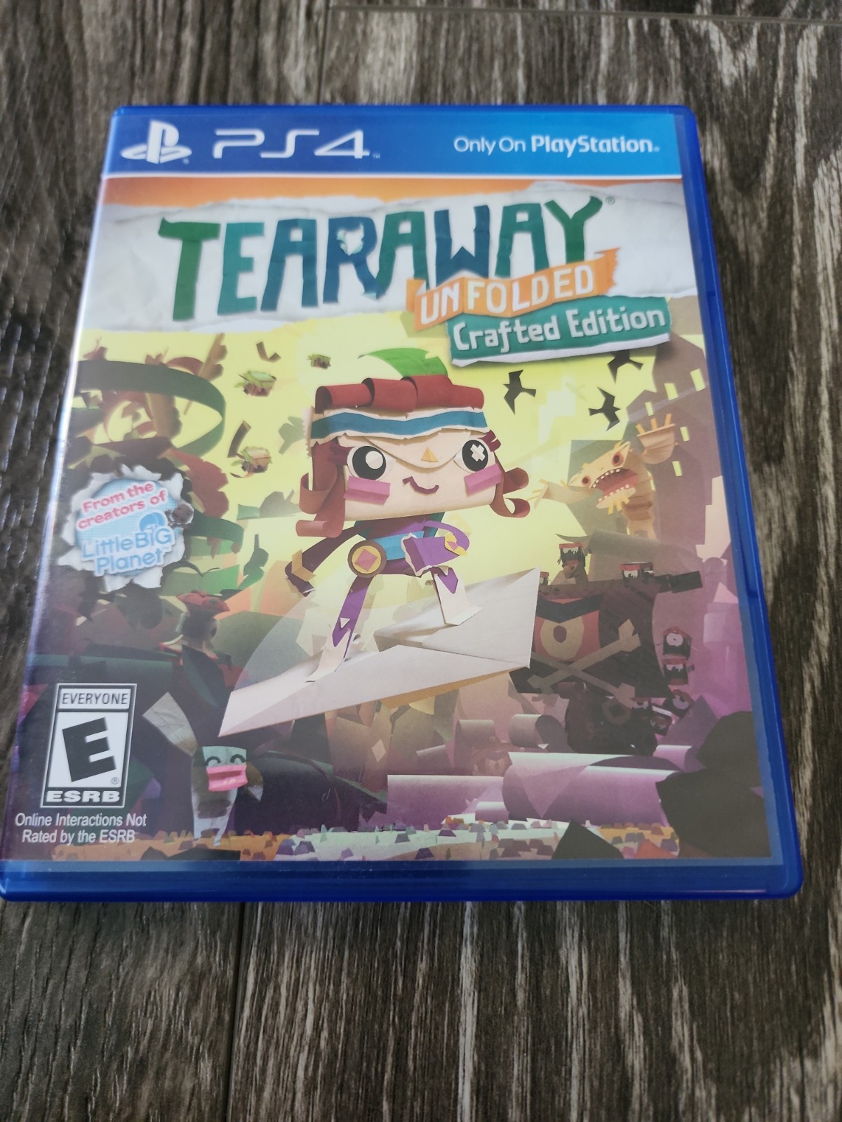 Tearaway Unfolded: Crafted Edition Sony PlayStation 4 Tested Working