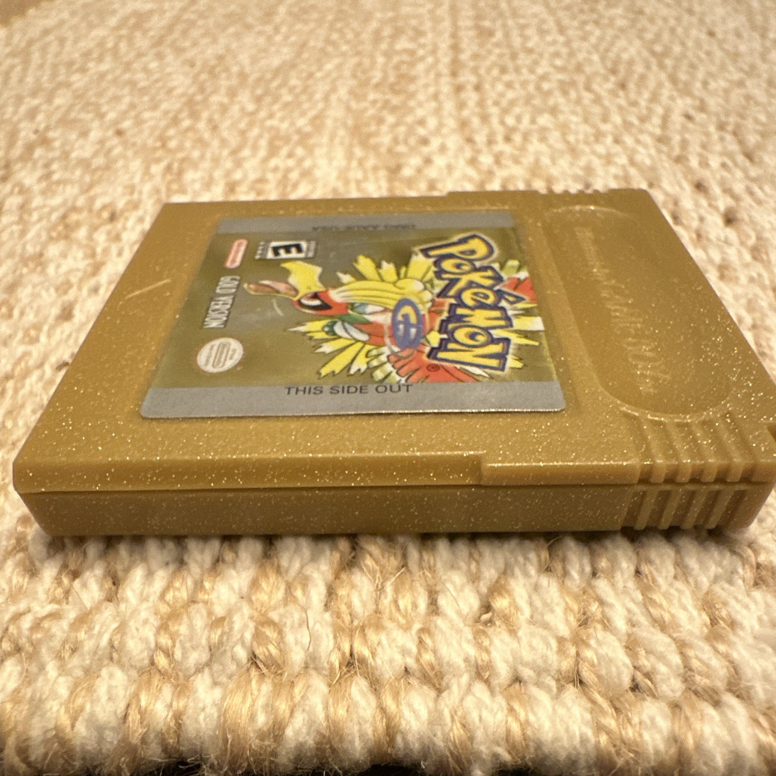 Pokémon Gold Version Nintendo Game Boy Color NTSC-U/C E Cartridge Only