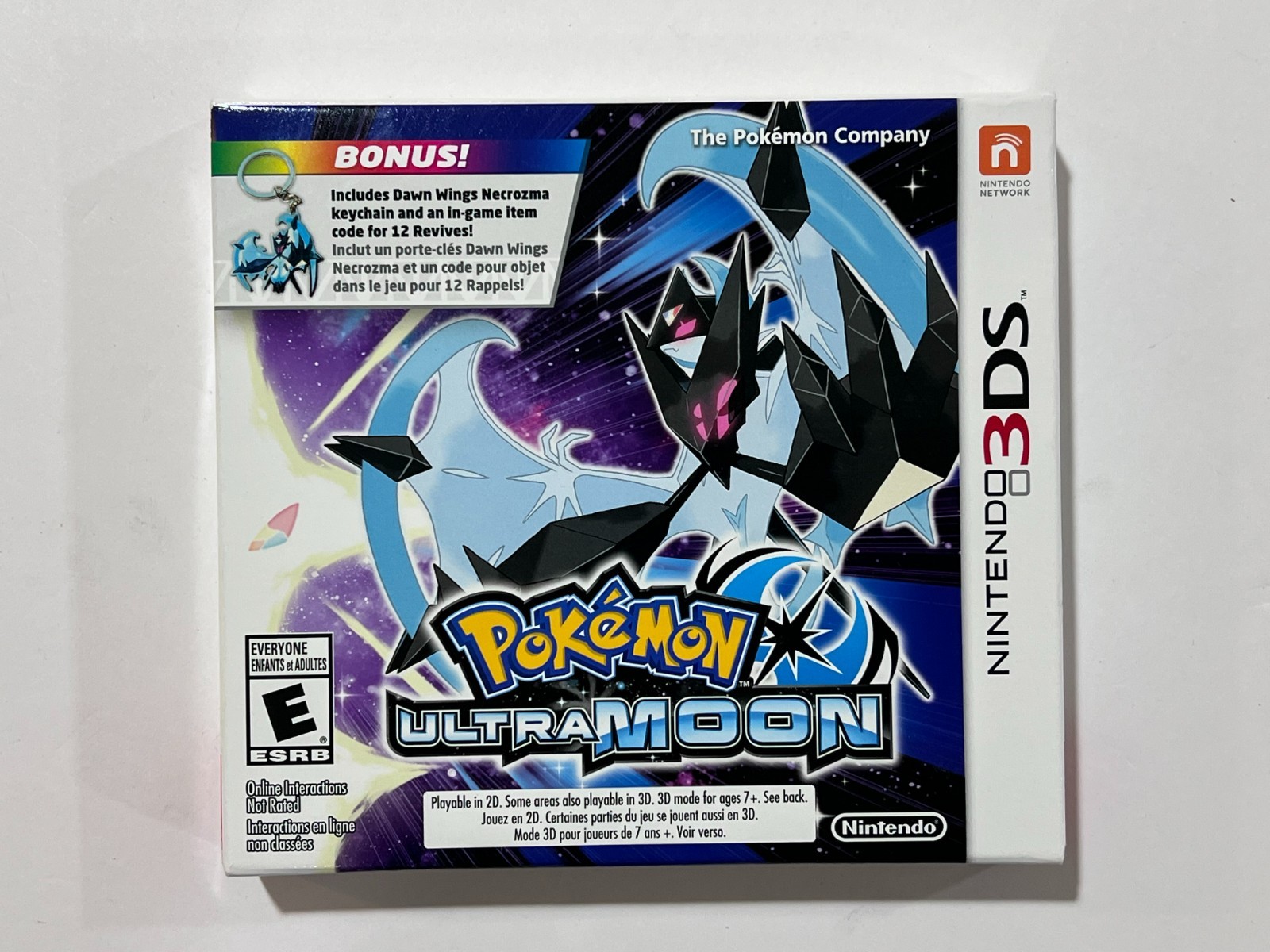 Pokemon Ultra Moon (Nintendo 3DS, 2017)