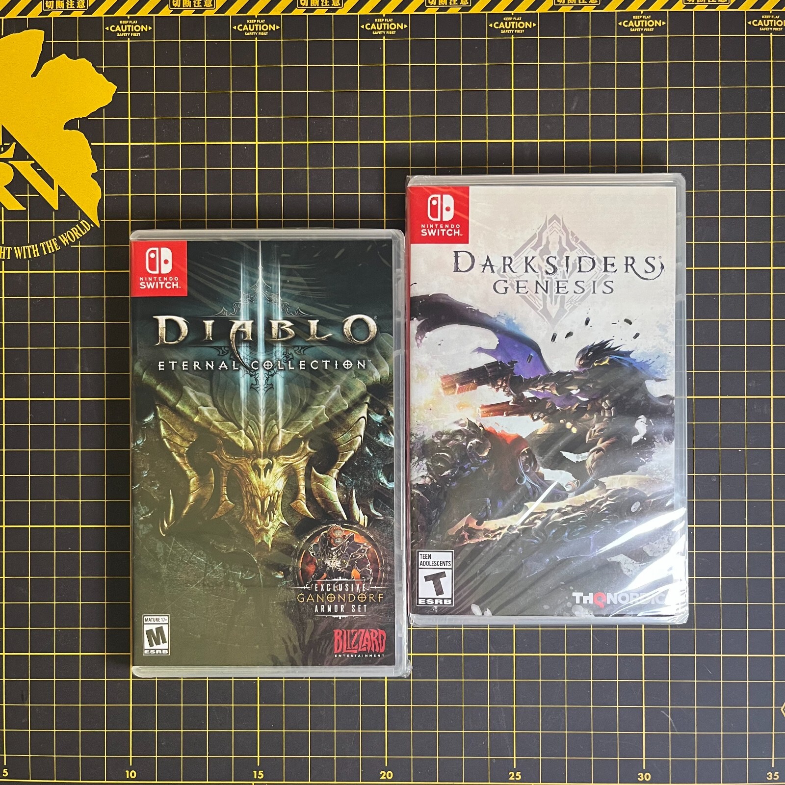 Lot 2 Darksiders Genesis Diablo III Eternal Collection Nintendo Switch Brand NEW