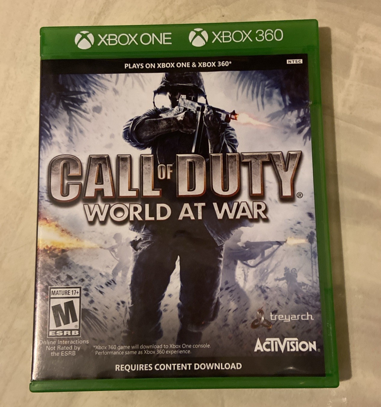 Call of Duty World at War (Microsoft Xbox One & Xbox 360)