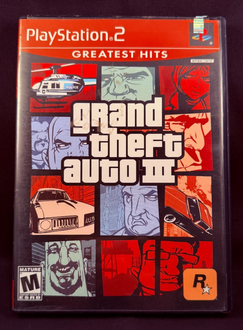 Grand Theft Auto III – PlayStation 2 – 2003 – 1 Player – Rated M