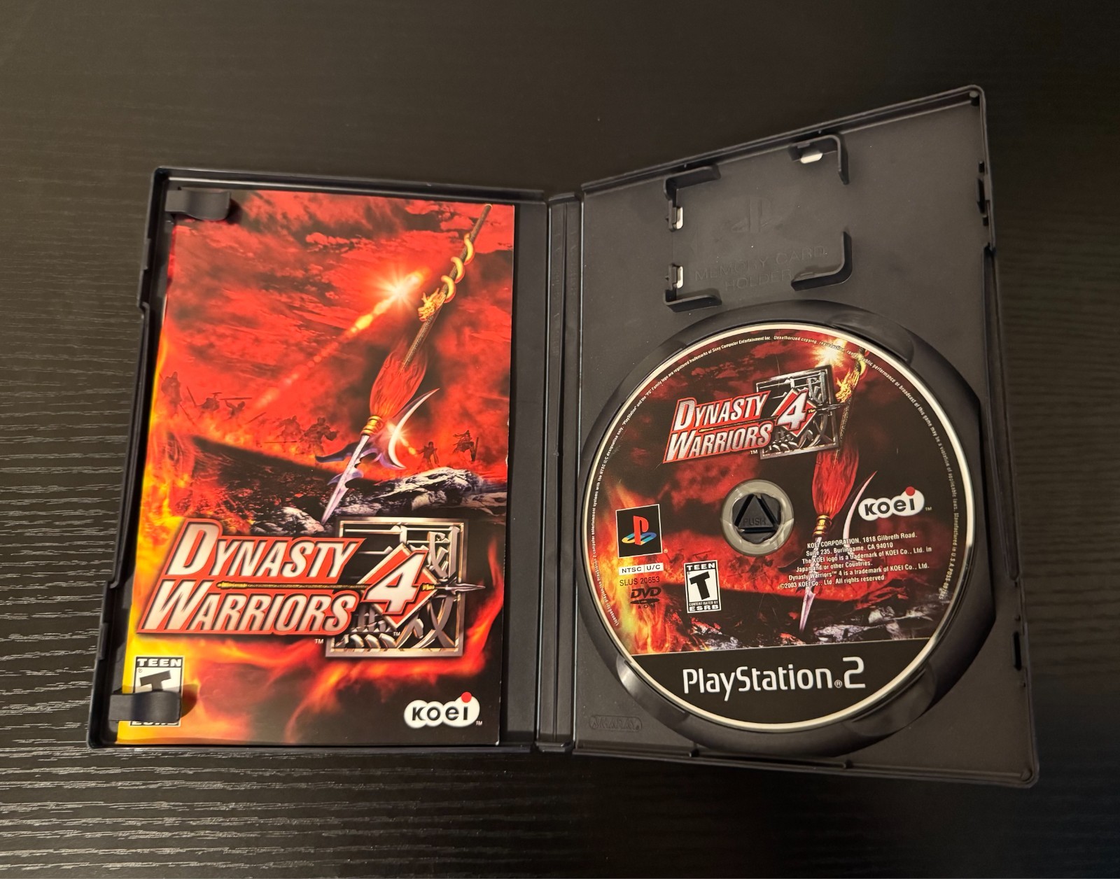 Dynasty Warriors 4 – Sony Playstation 2 PS2 Complete in Box Excellent Condition
