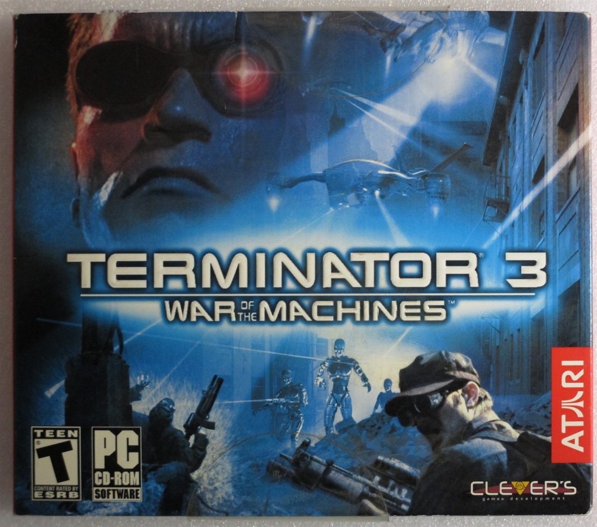 Video Game PC Terminator 3 War of the Machines Jewel NEW SEALED