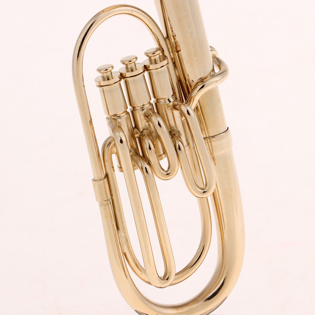 1/6 Tuba Miniature Tuba Model Musical Instruments For 12” Figures Accessory