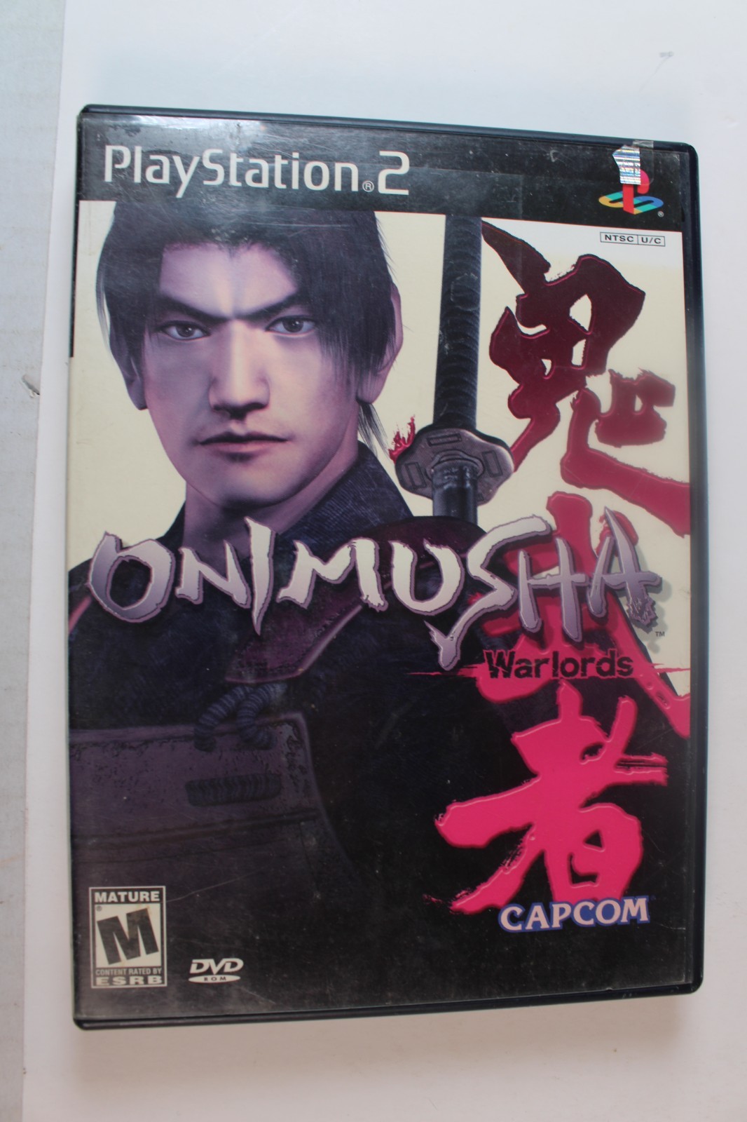 Onimusha Warlords (Sony PlayStation 2, PS2) Black Label, Tested/works