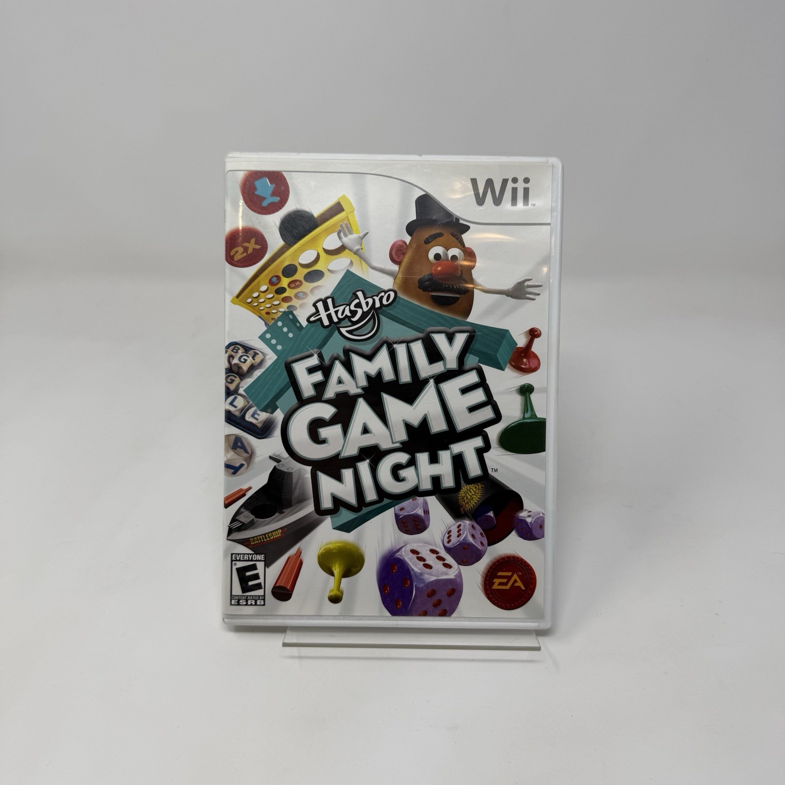 Hasbro Family Game Night (Nintendo Wii, 2008) CIB TESTED WORKING
