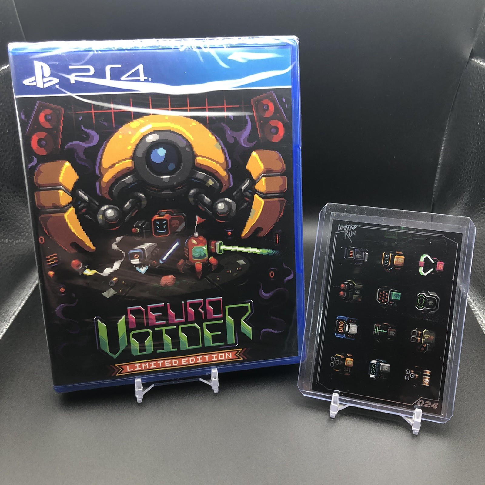 NEUROVOIDER Limited Edition Limited Run Games #75 (PlayStation 4, 2017) w/ Card