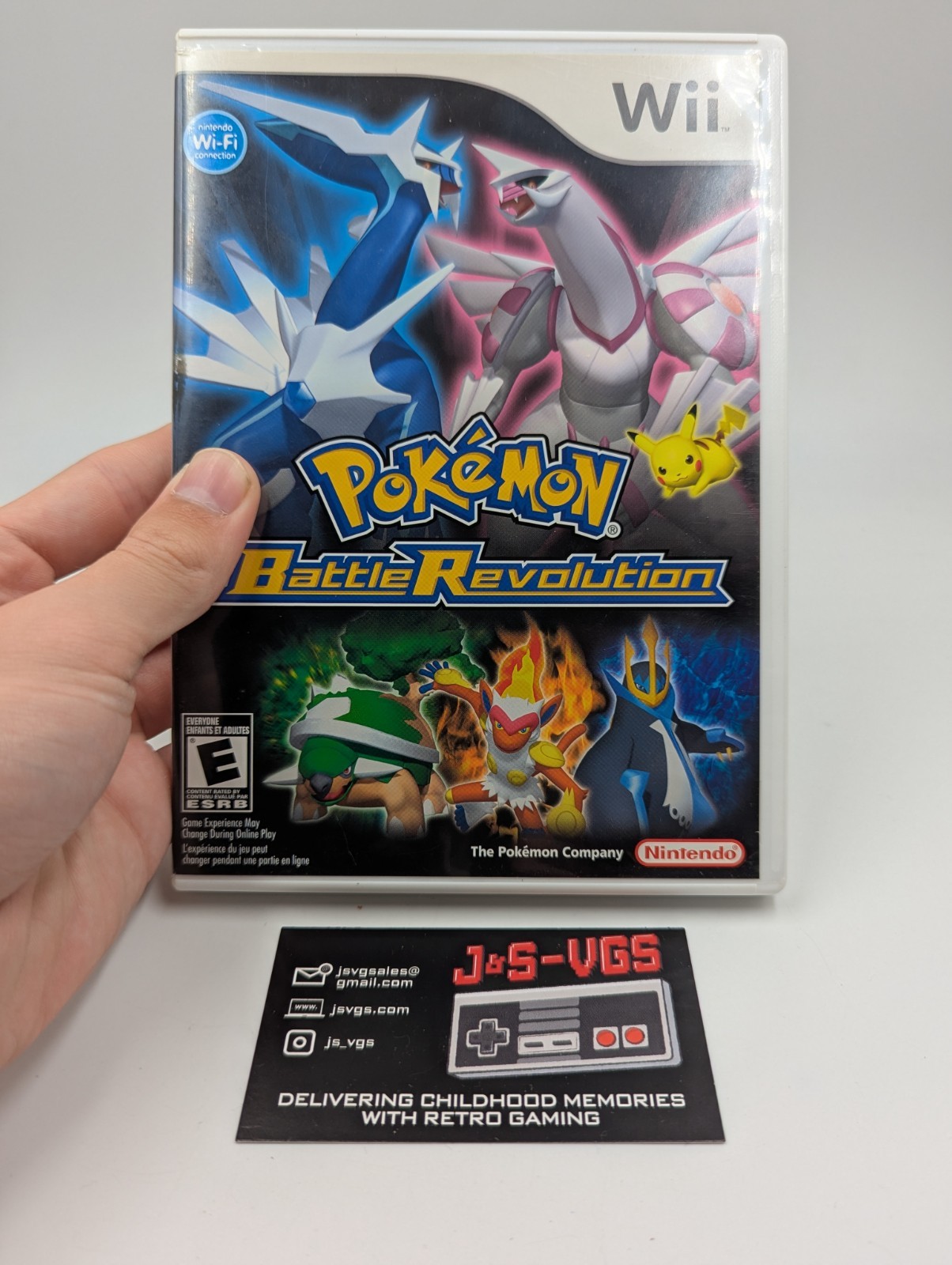Pokemon Battle Revolution Wii – Complete in Case – Tested – Authentic Game