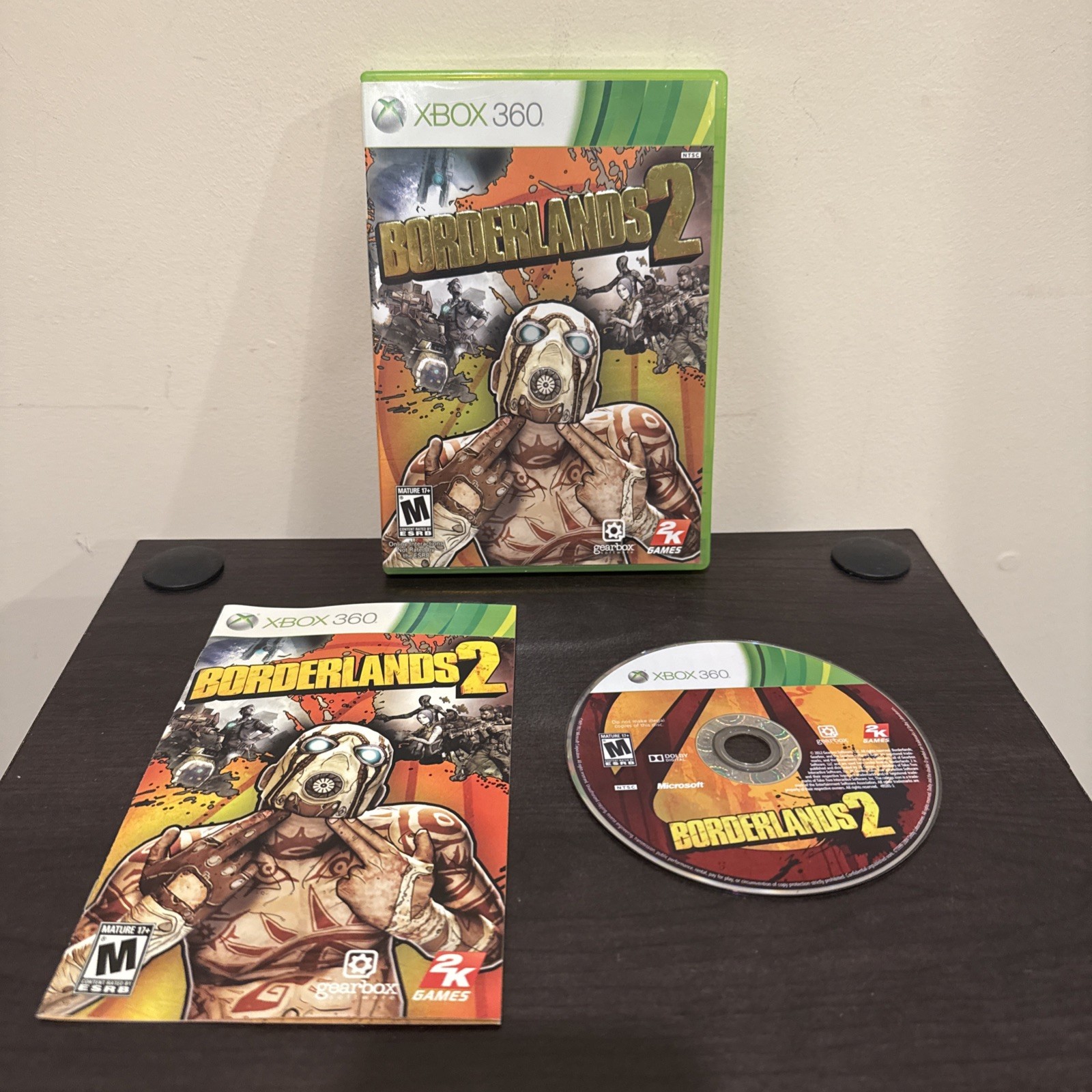 Borderlands 2 (Microsoft Xbox 360, 2012) | CIB Complete w/ Manual, Tested