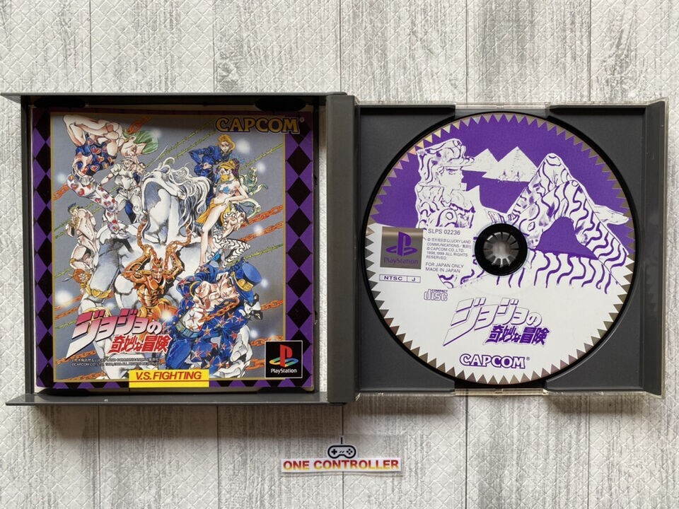 SONY PS 1 2 Psychic Force 1 2 & Genei Tougi & JoJo’s Bizarre Adventure fro Japan