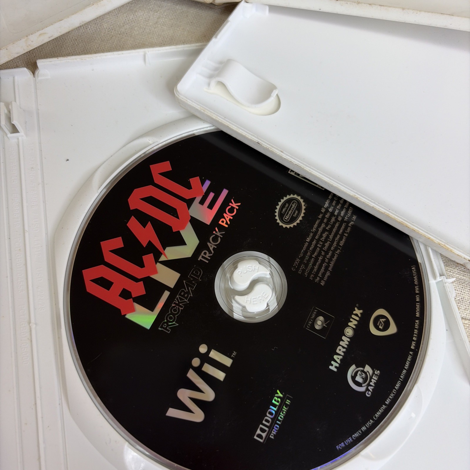 Nintendo Wii lot of 4 Games unTested Various Titles