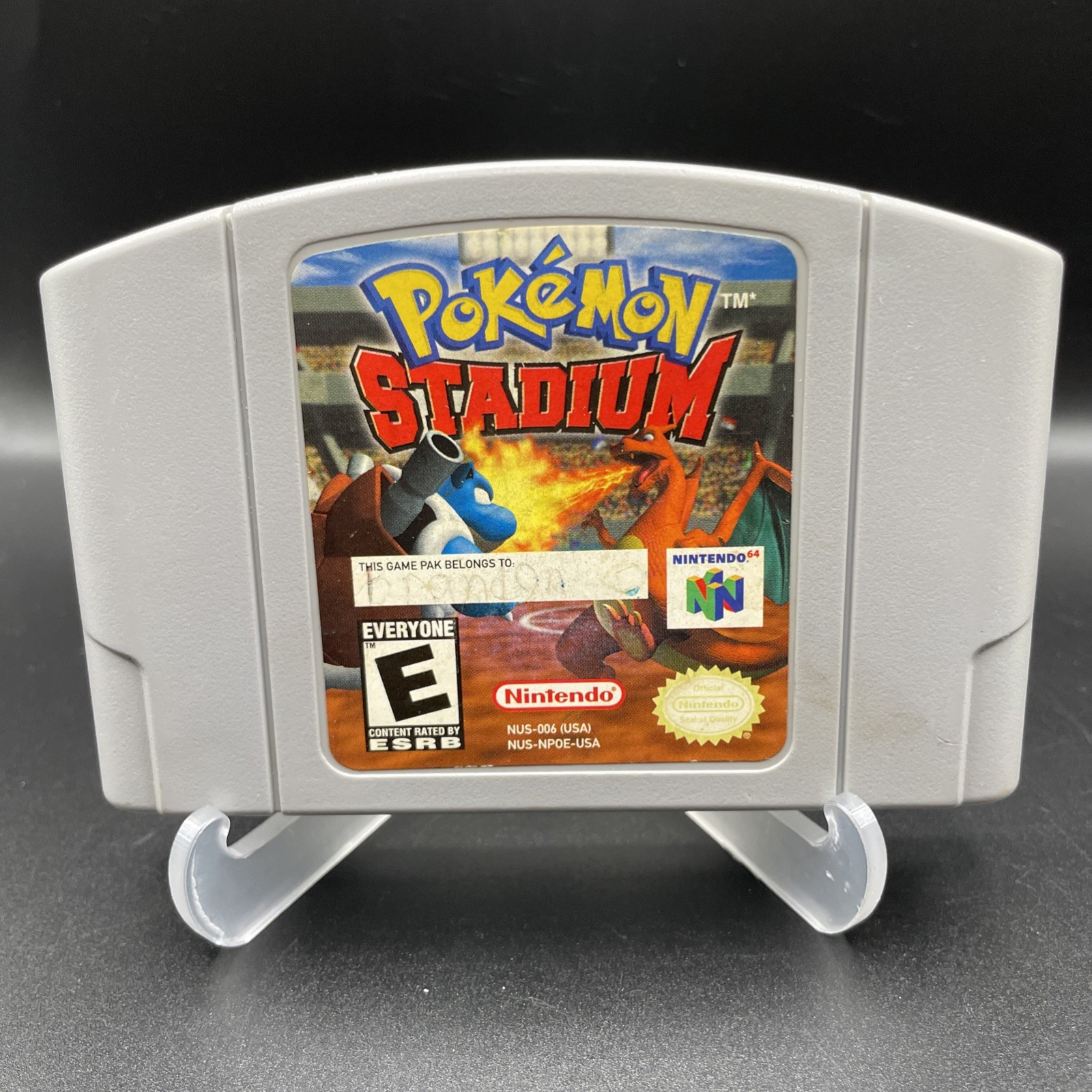 Pokemon Stadium (64, 2000) Clean