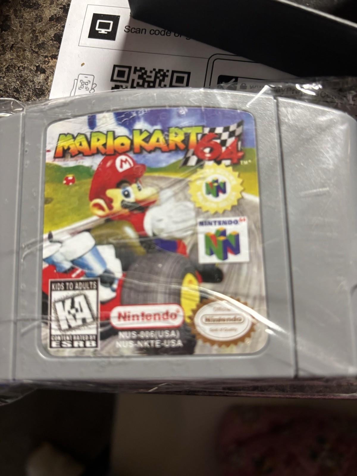 Nintendo Mario Kart 64 Racing Car Game Nintendo 64 NTSC-U/C Mario Kart Series KA