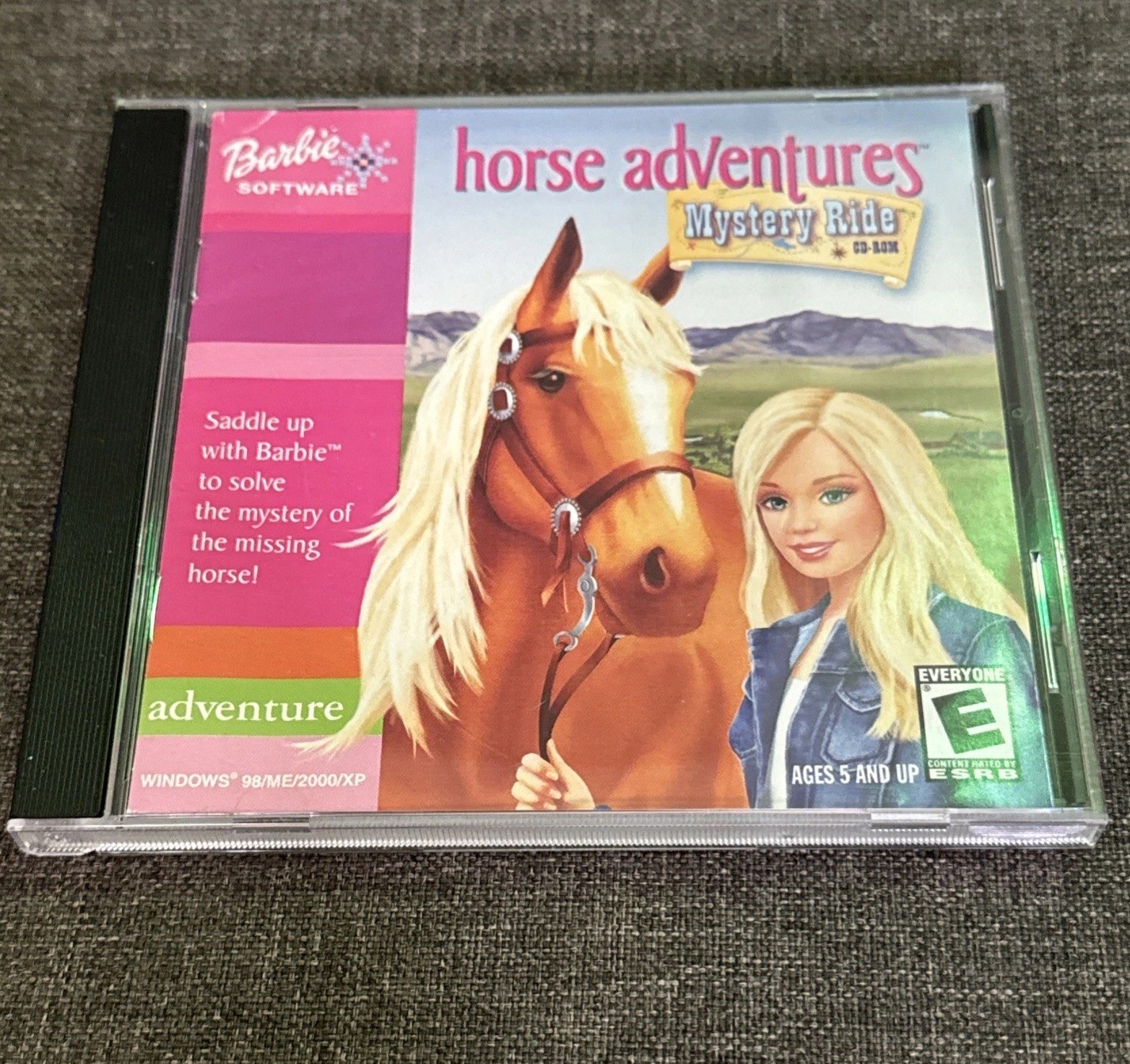 Barbie Horse Adventures: Mystery Ride Windows 98 PC CD-ROM, 2003