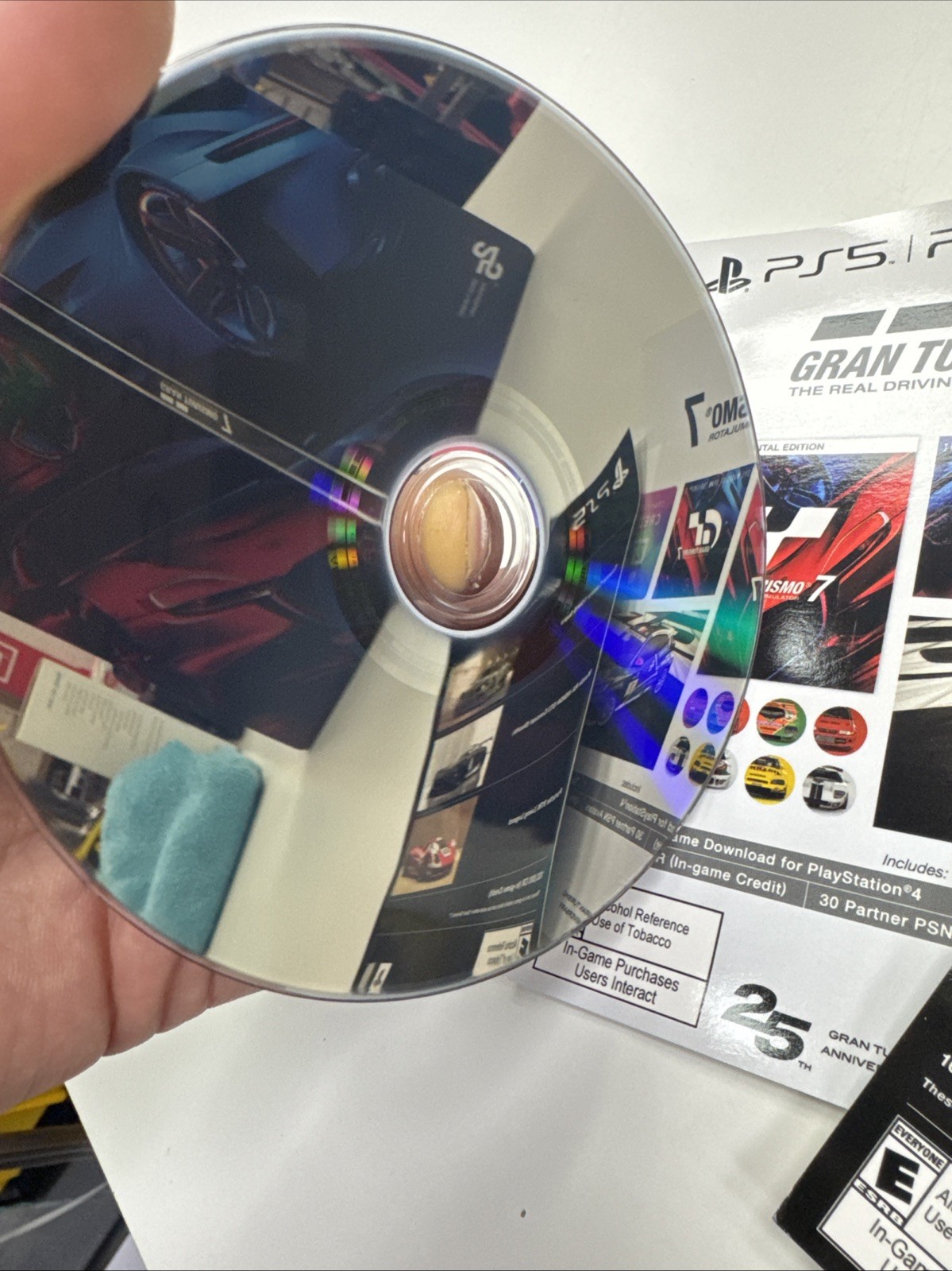 Gran Turismo 7 25th Anniversary Edition SteelBook W/ Slipcover & Insert Sony PS5