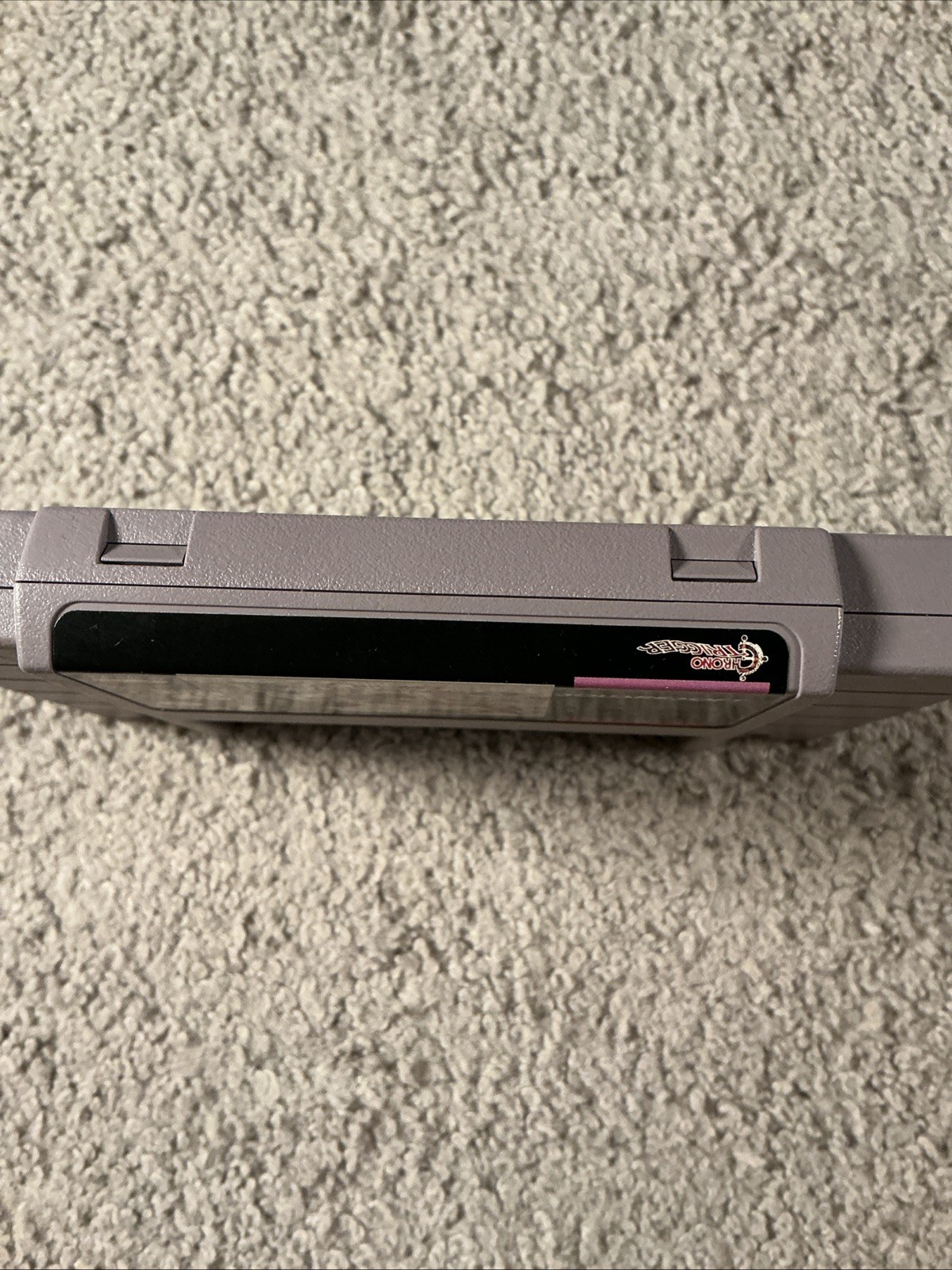 Chrono Trigger SNES Super Nintendo Authentic Video Game CIB – No Orange Poster