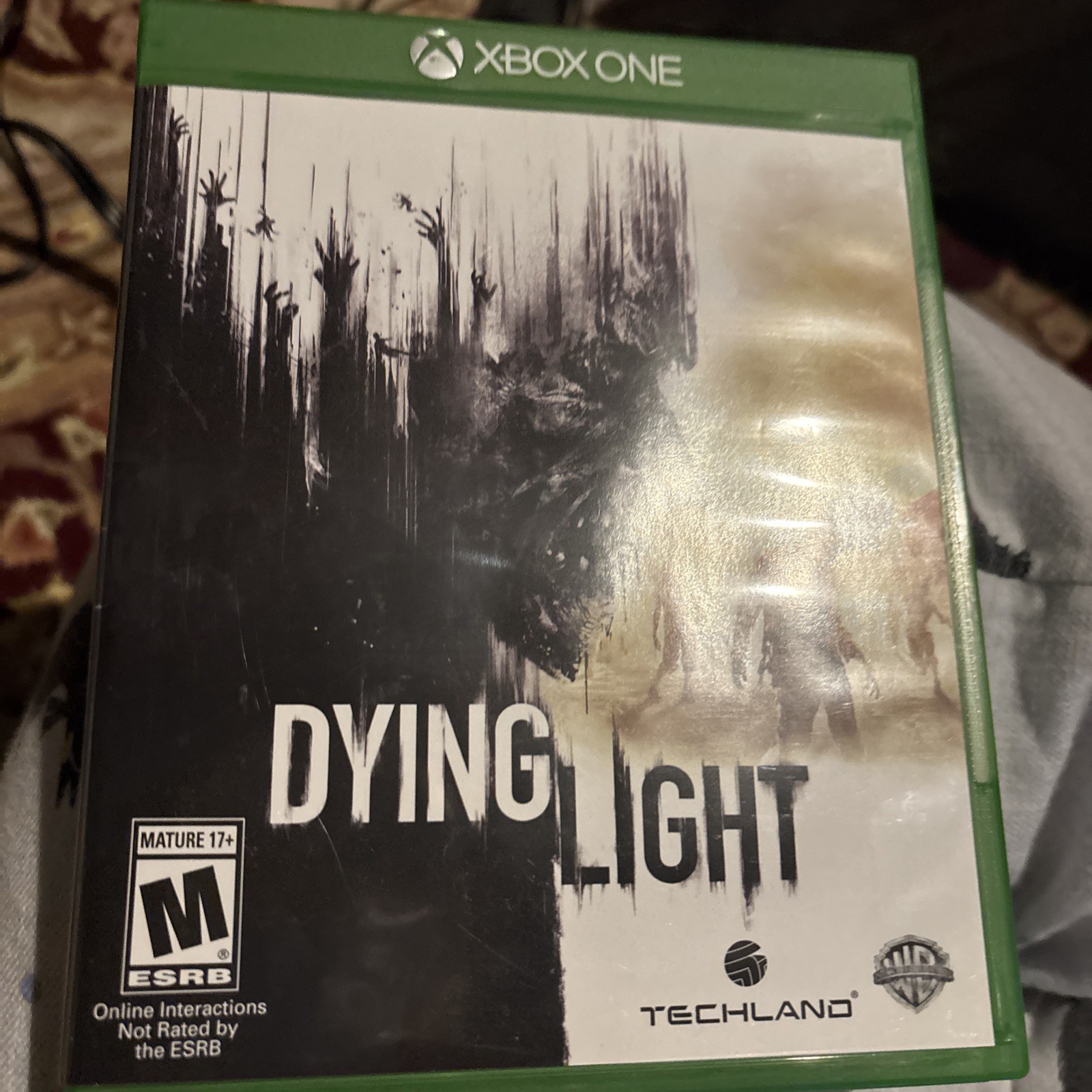 Cover For Dying Light (Microsoft Xbox One, 2015) No Game.