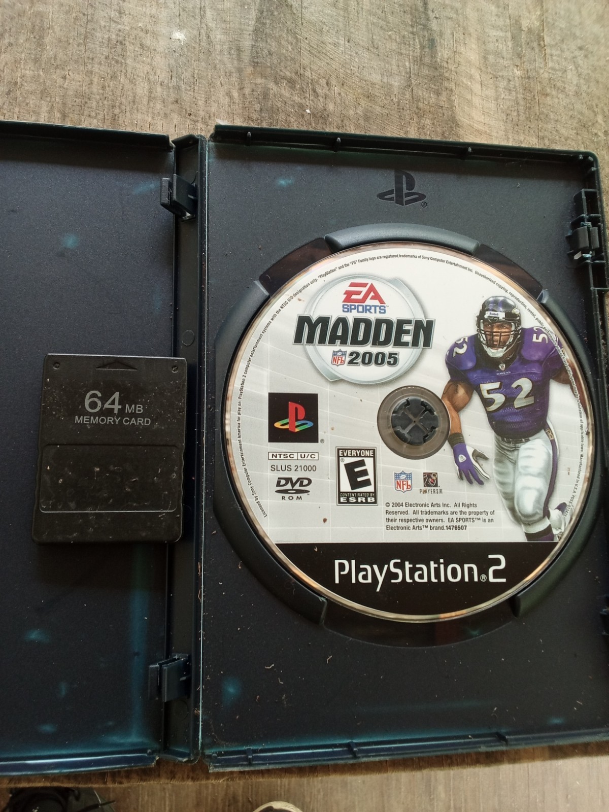 Madden 2005 With 64 MB Memory Card