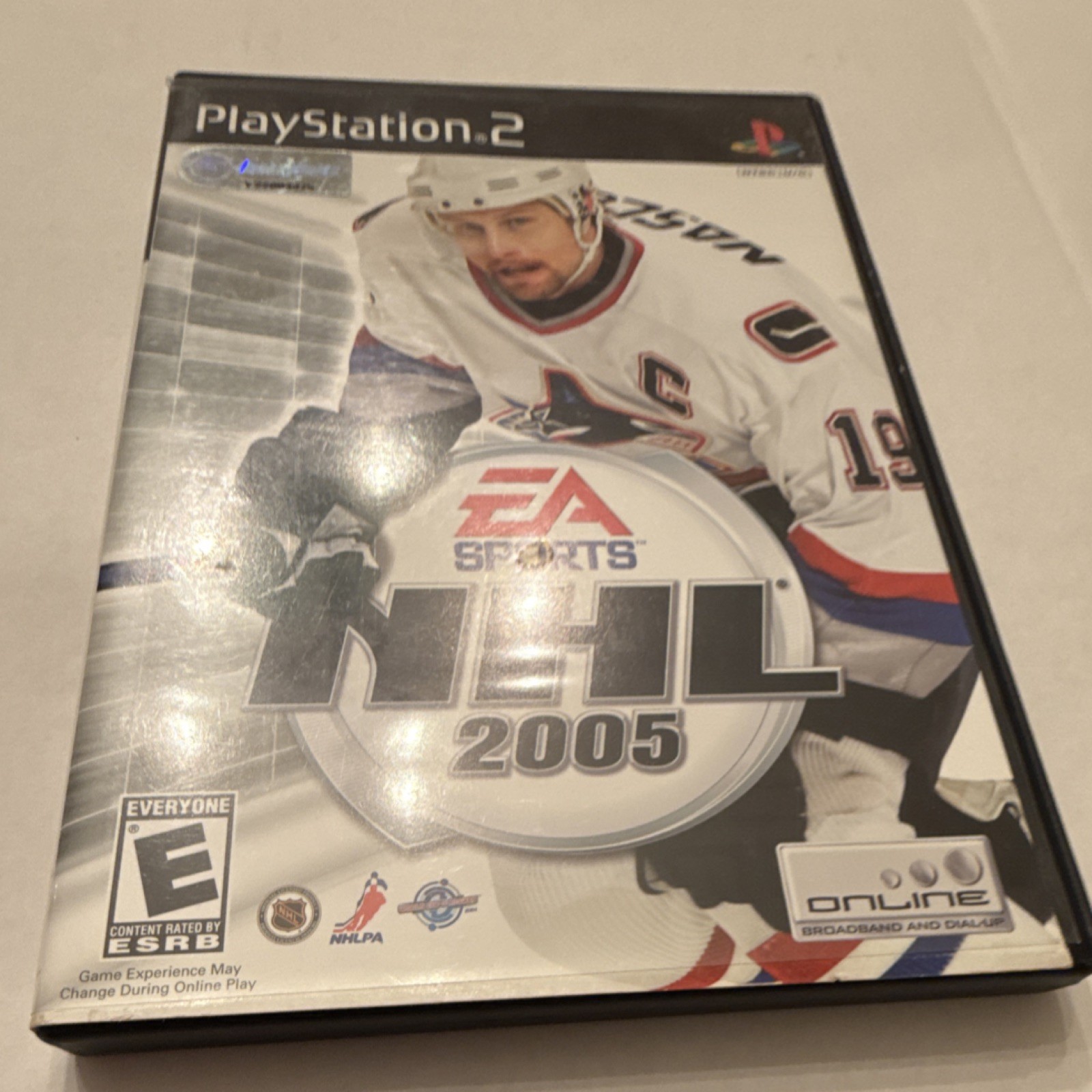 EA SPORTS NHL 2005 Sony PlayStation 2 Hockey Game Manual Online Play NTSC-U/C