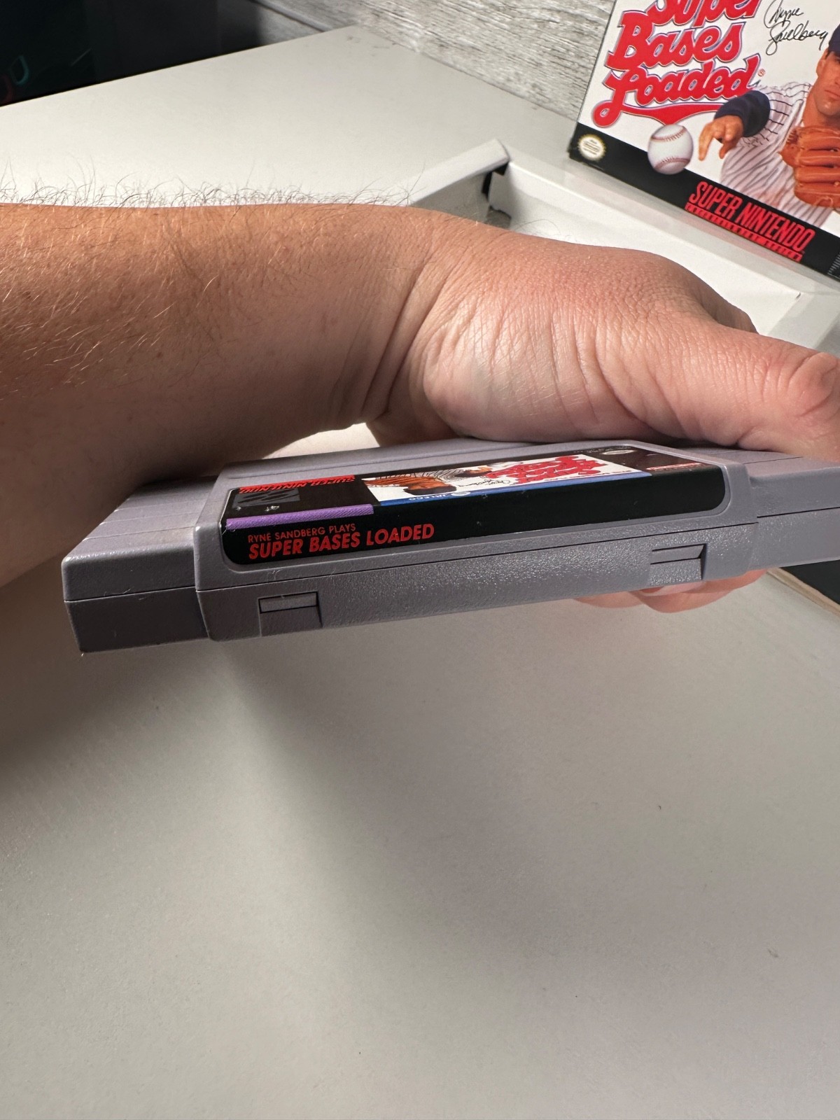 Super Bases Loaded (Super Nintendo Entertainment System SNES) COMPLETE w/ Box