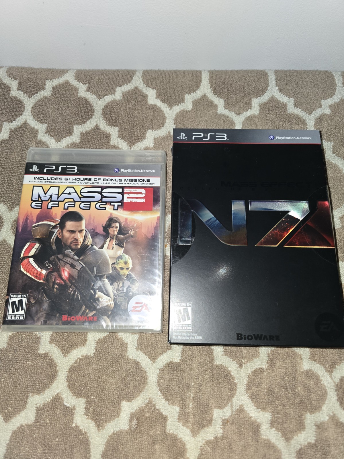 Mass Effect 2 & 3 N7 Collector’s Edition PS3, Manual, Bonus Missions *Brand New*
