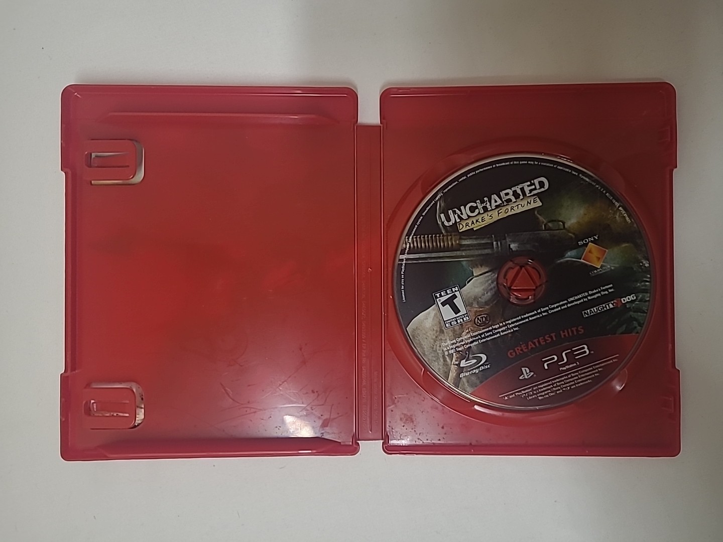 Uncharted: Drake’s Fortune (PlayStation 3, 2007) Tested Working!
