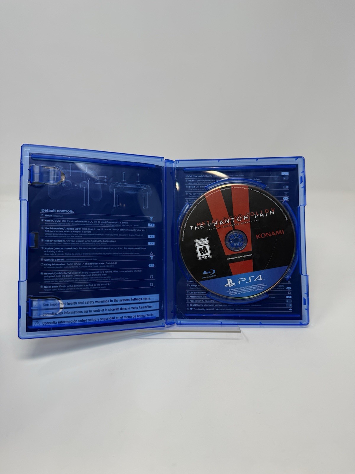Metal Gear Solid V: The Phantom Pain – PS4 PlayStation 4 CIB Complete Tested