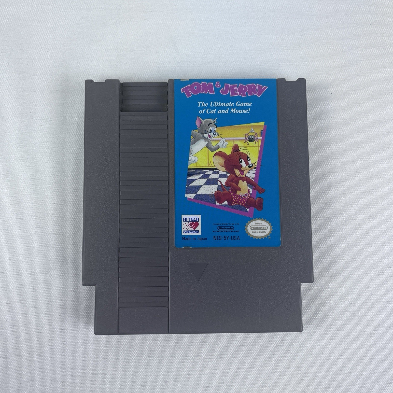 Tom & Jerry Ultimate Game of Cat & Mouse NES Nintendo 1991 Authentic Cart Tested