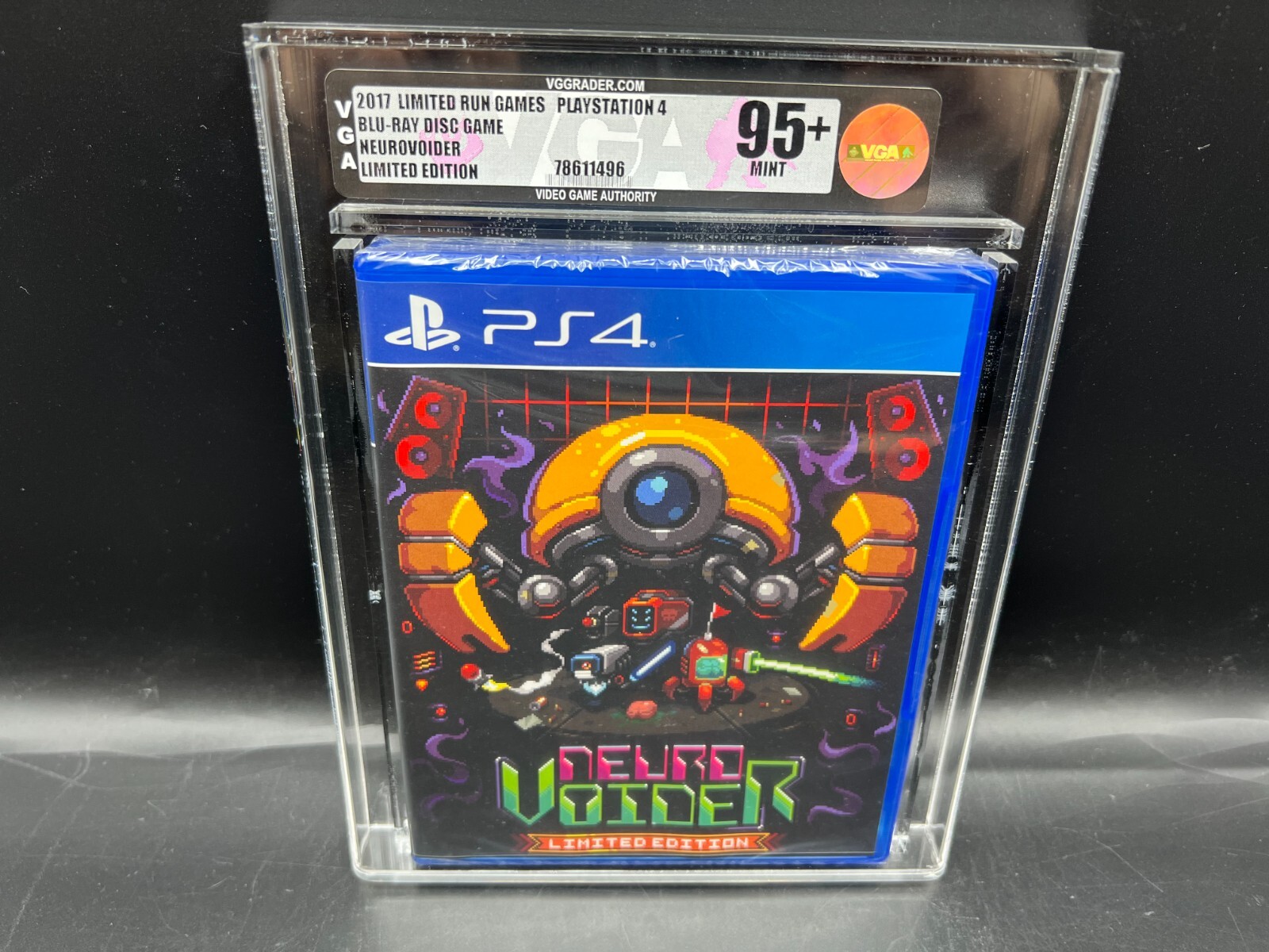 Neurovoider Limited Edition Limited Run PS4 VGA 95+ FACTORY SEALED GEM MINT WATA